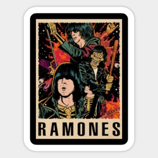 Classic Photo Rock Band Sticker